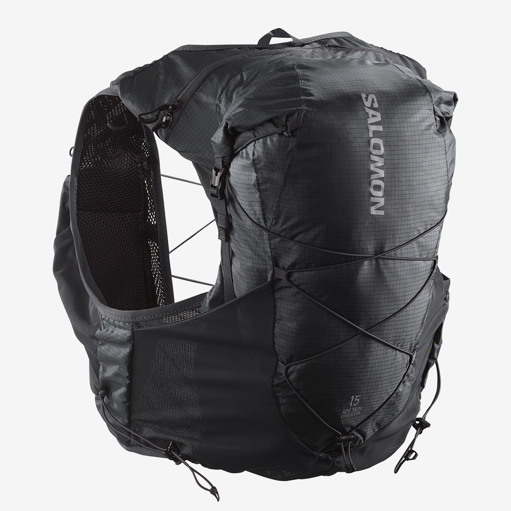 SALOMON ADV SKIN 15 ブラックsize　XL ADV SKIN CROSS SEASON 15